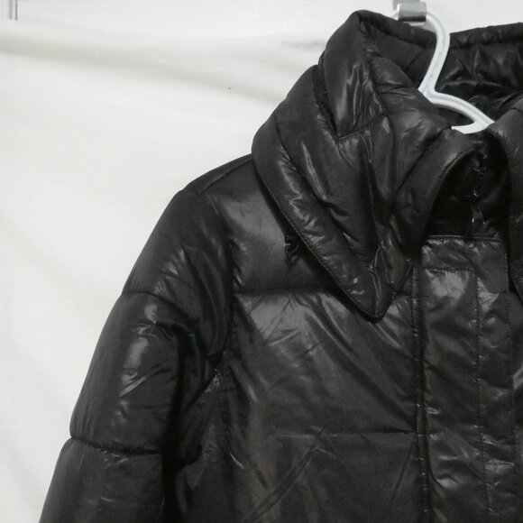 MUDO COLLECTION - Casual Look | size 39 | Black Puffer Jacket With High Collar - Picture 3 of 15